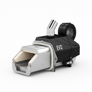 Arzator pe peleti, camera ardere otel, OXI EVO 18 kW, snec 2,5 m