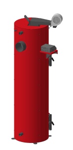 Cazan tip lumanare pe combustibil solid Altep Turbo 35kW