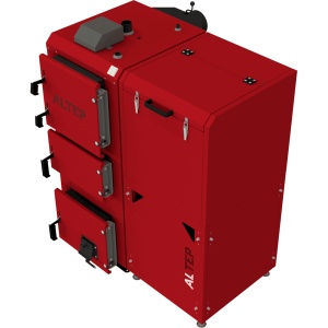 Centrală pe peleți, cereale și tocătură lemnoasă Altep Duo Pellet 50kW