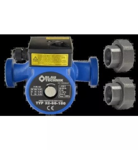 Pompă de circulație apă potabilă Blautechnik, 32-60, 180, cu racorduri incluse BL3260180 - Img 2