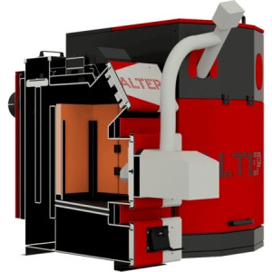 Centrală pe peleți, cereale și tocătură lemnoasă Altep Trio Uni Pellet 14 - 20kW
