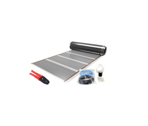 Kit incalzire in pardoseala Film carbon 20m² - 2400 W, fara termostat