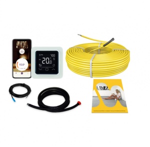 Kit cablu incalzire in pardoseala Magnum Heating 700 W - 41,2 m cu termostat WIFI control C 16