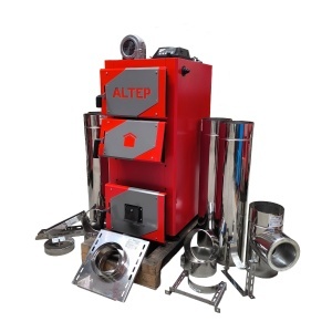 Pachet cazan Altep Clasic 60 kW + coș inox
