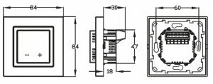 Termostat ET-44 - WIFi Control , cu senzor de pardoseala inclus - Img 3