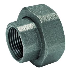 Racord FERRO, olandeza neagra pentru pompa 2"-5/4" - 2 buc