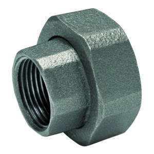 Racord FERRO, olandeza neagra pentru pompa 2"-5/4" - 2 buc