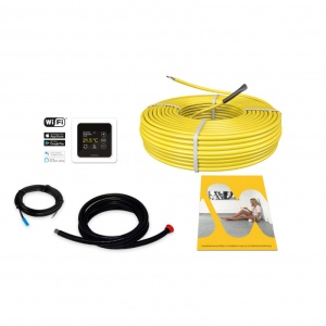 Kit cablu incalzire in pardoseala Magnum Heating 1000 W - 58,8 m, pentru 7 mp cu termostat WIFi control Magnum MRC