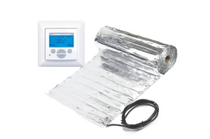 Kit covor incalzire in pardoseala aluminiu 4 m² - 560 W cu termostat programabil Magnum IC