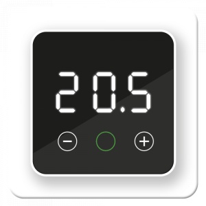 Kit incalzire in pardoseala Film carbon 5m² - 600 W cu termostat WIFi control F 32 - Img 3