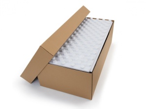Placa cu nuturi cu izolatie EPS 150/22mm, 1200x600 mm , 8,64 mp / bax