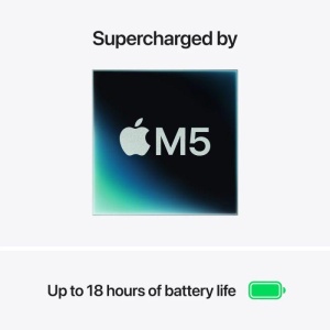 MacBook Air 15.3" Retina/Apple M5 (CPU 10-core, GPU 10-core, NeuralEngine16-core)/16GB/1TB - Silver - INT KB (No Adapter) - 2026 - Img 8