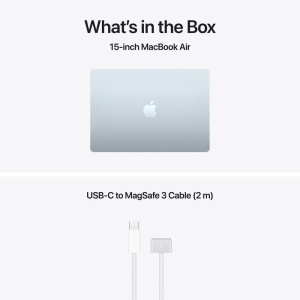 MacBook Air 15.3" Retina/Apple M5 (CPU 10-core, GPU 10-core, NeuralEngine16-core)/24GB/512GB - Sky Blue - INT KB (No Adapter) - 2026 (CTO from MDVQ4RO/A) - Img 4