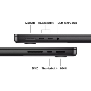 MacBook Pro 14.2"/Apple M5 (CPU 10-core, GPU 10-core, Neural Engine16-core)/24GB/1TB – Space Black – INT KB (No Adapter) - 2025 - Img 3