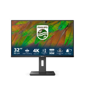 Monitor Commercial Philips 32B1U3900/00, 31.5", 3840 x 2160 pixeli, Black, 3 ani Garantie