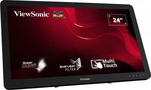 Monitor Consumer ViewSonic TD2430, 24", 1920 x 1080 pixeli, Touchscreen, Black, 3 ani Garantie - Img 2