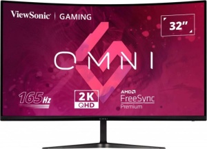 Monitor Consumer ViewSonic VX3218C-2K, 31.2", 2560 x 1440 pixeli, Black, 2 ani Garantie