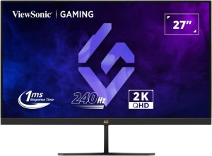Monitor ViewSonic 27" VX2758A-2K-PRO-3, Diagonal (inch): 27, Diagonal (cm): 69, Aspect ratio: 16:9, Panel: IPS, Resolution: 2560x1440, Refresh Rate: 240Hz, Response time MPRT: 1ms, Brightness (max): 300 cd/m², Contrast (static) : 1000:1, Contrast - Img 2