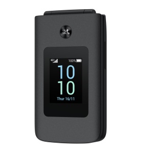 Telefon mobil pliabil TCL OneTouch 4043D, 3.2", 48MB RAM, 128 MB, 4G LTE, Dual SIM, Unisoc T107, Gri - Img 2