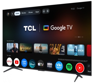 Televizor TCL QD-MiniLED 75T8D, 189 cm, Smart Google TV, 4K Ultra HD, 144Hz, Onkyo - Img 2