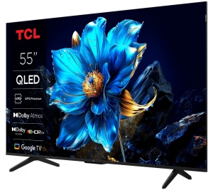 Televizor TCL QLED 55P7K, 139 cm, Smart Google TV, 4K, Clasa F - Img 3