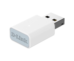 Adaptor Wireless DLink AC13U, USB 2.0, IEEE 802.11ac/n/g/b, rata de transfer 2.4 GHz: 400 Mbps, 5 GHz: 867 Mbps