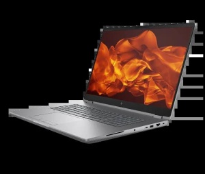 Laptop HP Zbook 18 Fury G1i, 18 inch WQXGA (2560x1600) IPS Anti-Glare IR 500 nits, 165 Hz, Intel Core Ultra 9-285HX 24 Core (2.8 GHz, up to 5.5GHz, 36MB), video dedicat NVIDIA RTX PRO 4000 Blackwell 135W+ 16 GB, RAM 64GB DDR5 5600Mhz (2x32GB), SSD 1TB - Img 4