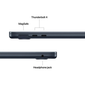 MacBook Air 13.6" Retina/Apple M5 (CPU 10-core, GPU 10-core, NeuralEngine16-core)/32GB/1TB - Midnight - US English KB (No Adapter) - 2026 (CTO from MDHG4RO/A) - Img 4