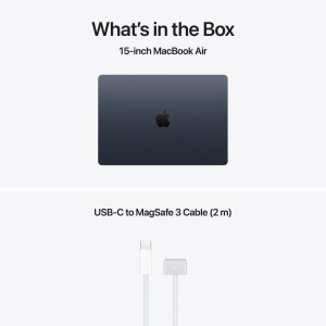 MacBook Air 15.3" Retina/Apple M5 (CPU 10-core, GPU 10-core, NeuralEngine16-core)/24GB/512GB - Midnight - INT KB (No Adapter) - 2026 (CTO from MDVH4RO/A) - Img 4