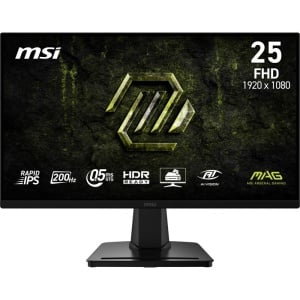 Monitor Gaming MSI MAG 256F E20, 24.5", 1920 x 1080 pixeli, Black, 2 ani Garantie