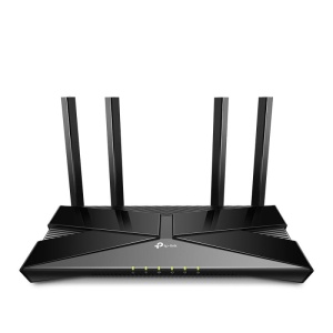 Router Wi-Fi 6 TP Link AX1800 Dual-Band, 4 antene externe, interfata 1 10/100/1000 Mbps RJ45 WAN Port, 4 10/100/1000 Mbps RJ45 LAN Ports, frecventa 2.4 GHz and 5 GHz, standarde wireless IEEE 802.11ax/ac/n/a 5 GHz, IEEE 802.11ax/n/g/b 2.4 GHz, compatbil