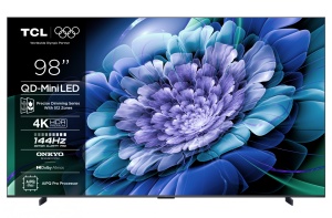 Televizor TCL MiniLed 98C61K, 248 cm, Smart Google TV, 4K, 120Hz