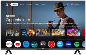 Televizor TCL QLED 43T69C, 108 cm, Smart Google TV, 4K Ultra HD, (Model 2025) - Img 3