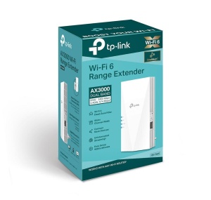 TP-link AX3000 Wi-Fi Mesh Range Extender, RE700X, 1 Port Ethernet Gigabit, 2 Antene interne, Standarde Wireless, IEEE 802.11a/n/ac/ax 5GHz, IEEE 802.11b/g/n/ax 2.4GHz, frecventa 2.4, 5 Ghz, 574 Mbps at 2.4GHz, 2402 Mbps at 5GHz. - Img 3