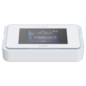 DLINK 5G NR AX3000 Wi-Fi 6 Mobile Hotspot, 4 x cellular internal antennas, 2 x Wi-Fi 2.4 GHz / 5 GHz internal antennas, viteza wireless 3000Mbps (5 GHz up to 2402 Mbps / 2.4 GHz up to 574 Mbps)