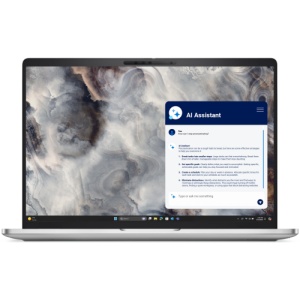 Laptop Business DELL Pro 16 Plus, cu procesor Intel Core Ultra 5 235U, 16'' IPS, 16 GB DDR5, 1 TB TLC SSD, Intel Graphics, Windows 11 Pro, 3 ani Garantie