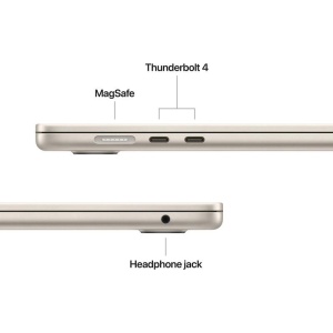 MacBook Air 15.3" Retina/Apple M5 (CPU 10-core, GPU 10-core, NeuralEngine16-core)/24GB/512GB - Starlight - INT KB (No Adapter) - 2026 (CTO from MDVD4RO/A) - Img 3