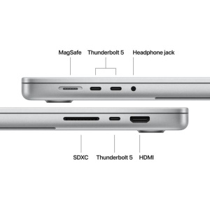 MacBook Pro 16.2"/Apple M5 Max (CPU 18-core, GPU 40-core, Neural Engine 16-core)/128GB/4TB - Silver - US KB (Nano Texture Display, No Adapter) - 2026 (CTO from MGE94RO/A) - Img 4