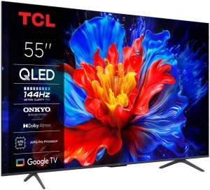 Televizor TCL QLED 55P81K, 139 cm, Smart Google TV, 4K - Img 2