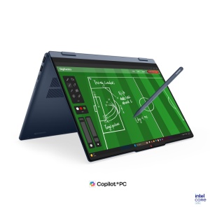 Laptop Consumer Lenovo IdeaPad 5 2-in-1 15IPH11, cu procesor Intel Core Ultra 7 355, 15.3'' OLED, 16 GB DDR5, 1 TB, Intel Graphics, Fara OS, 3 ani Garantie