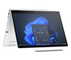 Laptop HP EliteBook 8 Flip G1i, 13.3 inch WUXGA TOUCH (1920x1200) Anti Glare LowPower, LBL Image Recognition 400 nits, Intel Core Ultra 7-255U 12-Core (2.0GHz, up to 5.2GHz, 12MB)- 12 TOPS, video integrat Intel Graphics, RAM 32GB LPDDR5X 7500 MHz, SSD
