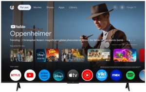 Televizor TCL QLED 75T69C, 189 cm, Smart Google TV, 4K Ultra HD, (Model 2025) - Img 3