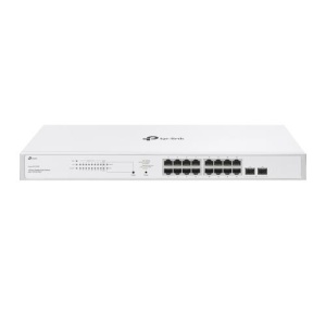 TP-LINK 18-Port Gigabit Smart Switch with 16-Port PoE+ FESTA FS318GP, Interfata: 16× 10/100/1000 Mbps RJ45 Ports (Auto Negotiation/Auto MDI/MDIX), Dimensiuni: 440×180×44 mm, Capacitate Switch: 36 Gbps, Packet Forwarding Rate: 26.78 Mpps - Img 4