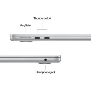 MacBook Air 13.6" Retina/Apple M5 (CPU 10-core, GPU 10-core, NeuralEngine16-core)/32GB/512GB - Silver - INT KB (No Adapter) - 2026 (CTO from MDH74RO/A) - Img 4