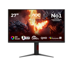 Monitor Gaming AOC Q27G4ZD, 26.5", 2560 x 1440 pixeli, Black, 3 ani Garantie