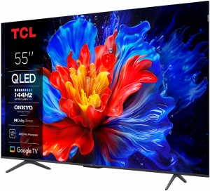 Televizor TCL QLED 55P81K, 139 cm, Smart Google TV, 4K - Img 3