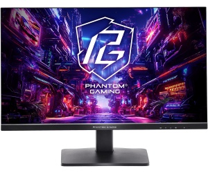 Monitor Commercial ASRock Phantom Gaming PG27QFT1B, 27", 2560 x 1440 pixeli, Black, 2 ani Garantie