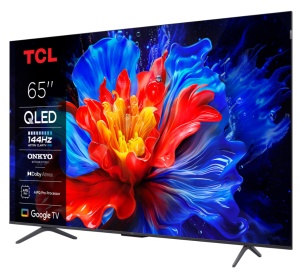 Televizor TCL QLED 65P8K, 164 cm, Smart Google TV, 4K, 100Hz, Clasa F - Img 3