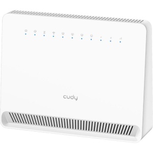 CUDY Router WiFi AC1200 4G LTE Cat 6 Gigabit, 4x porturi RJ45 10/100/1000M, Sloturi Dual Nano SIM, Chipset Qualcomm,build-in 4G LTE modem, 300Mbps la 2.4GHz + 867Mbps la 5GHz, Zerotier/Wireguard/OpenVPN/IPSec/L2TP/PPTP VPN, DNS Cloudflare/Google/Quad9,