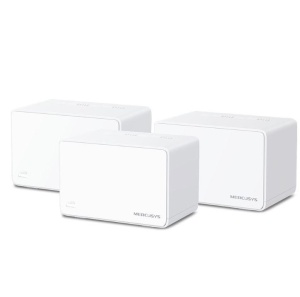 Mercusys AX3000 Whole Home Wi-Fi system HALO H80X(3-PACK),wi-fi 6 Dual-Band, Standarde Wireless: IEEE 802.11ax/ac/n/a 5 GHz, IEEE 802.11ax/n/b/g 2.4 GHz, viteza wireless: 2402 Mbps on 5 GHz, 574 Mbps on 2.4 GHz, Securitate wireless: